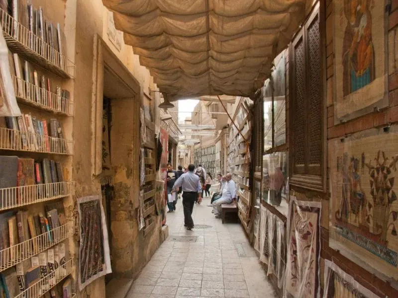 Coptic Cairo Walking Tour exploring ancient churches and synagogues in Old Cairo during a Cairo day tour